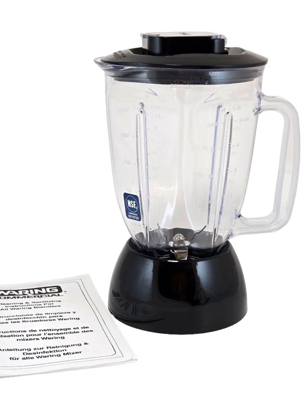 Waring CAC87 Commercial 44 Oz. Blender Jar Container-NEW